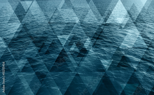 background. unusual image of the sea