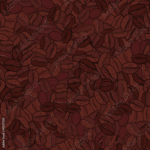 coffee pattern, coffee seamless background