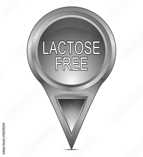 map pointer with Lactose free