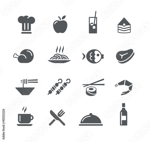Food Icons 2 -- Utility Series