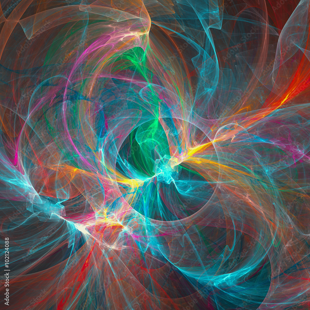 Obraz premium abstract fractal background