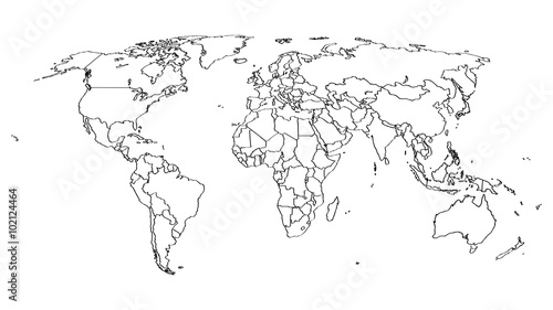 Mapa świata