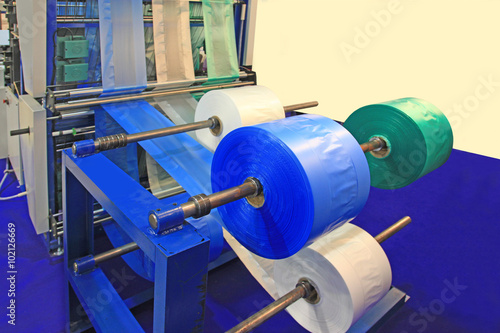 Production plastic bag