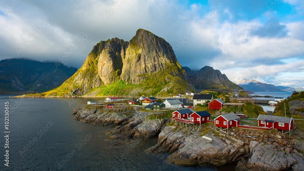 Fishing hut at Reine, Lofoten islands, Norway