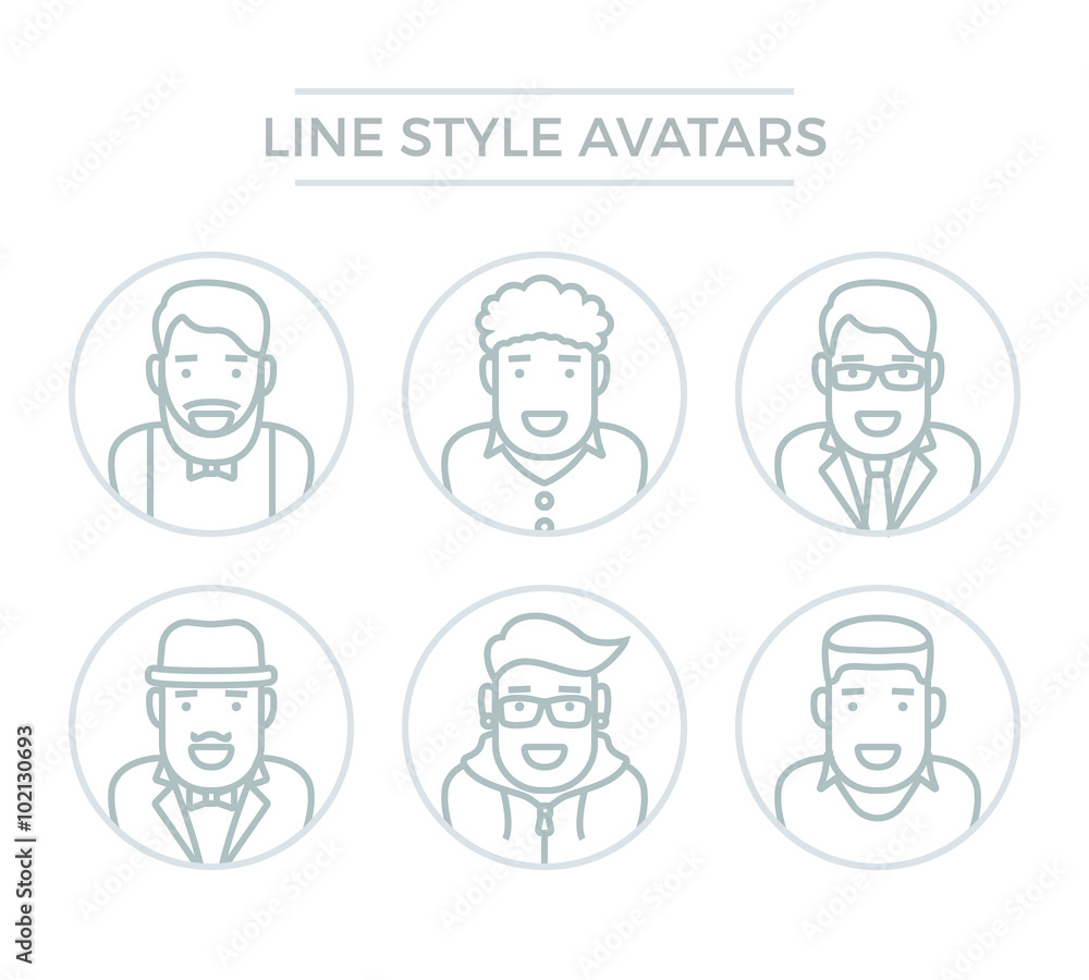 People Line Avatars People Line Avatars