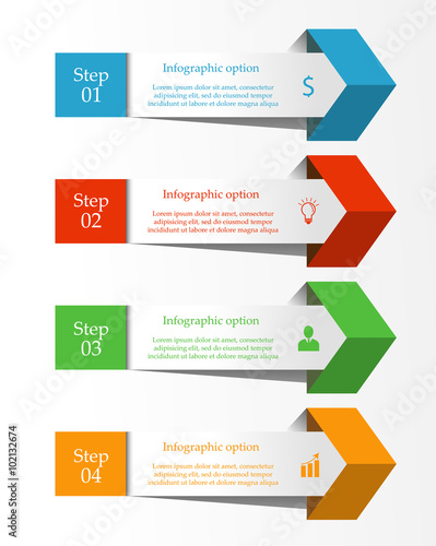 Business infographics banner