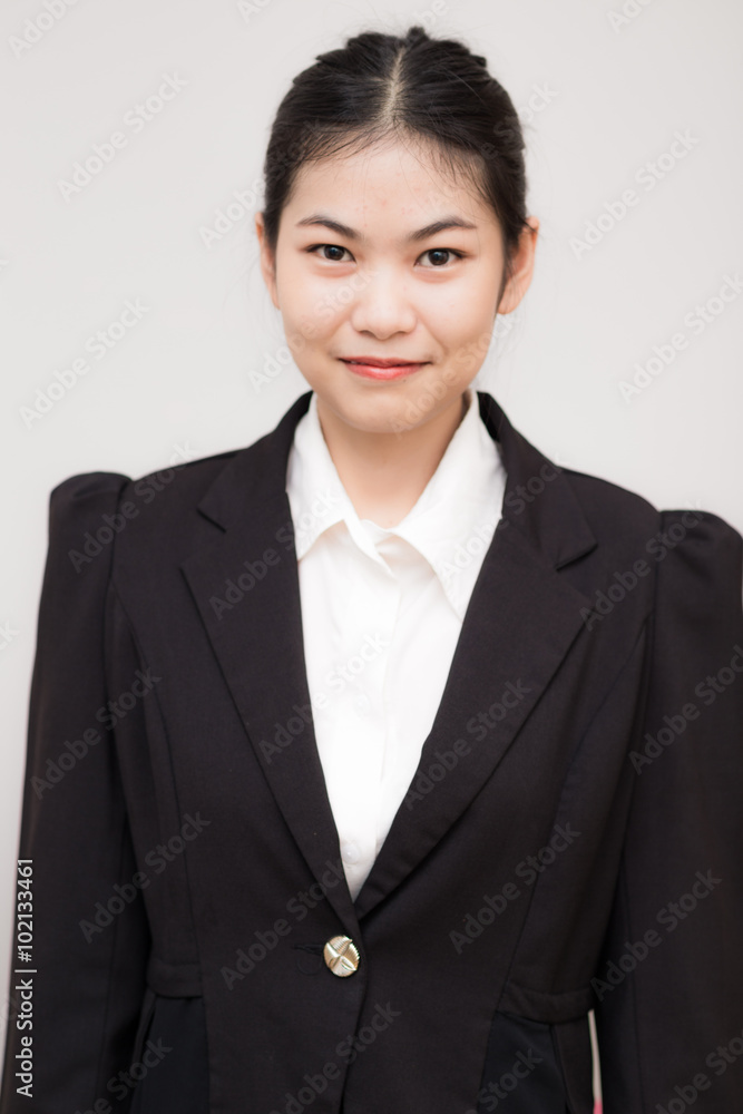 Portrait of beautiful dressed young asian business women