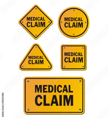 medical claim signs
