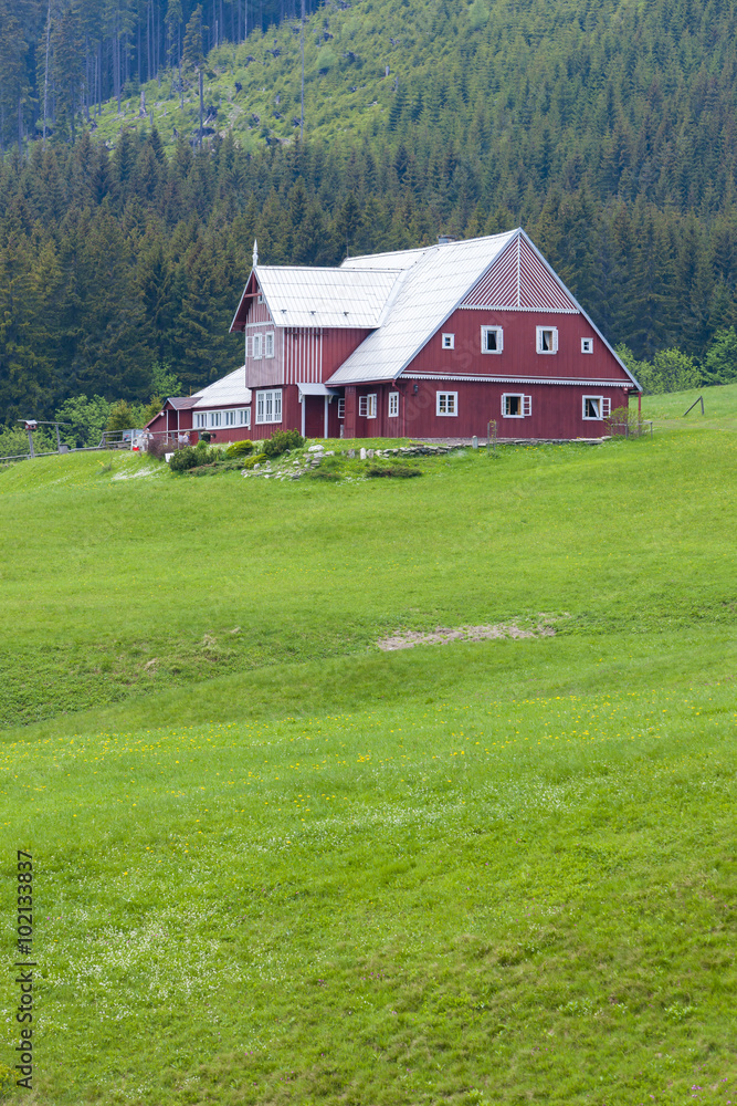 Pomezni cottage, Krkonose (Giant Mountains), Czech Republic