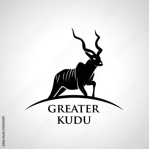 Kudu antelope sign