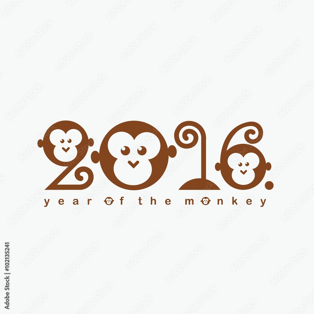 2016. Year of the monkey