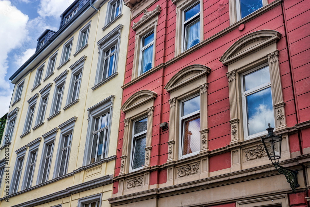 Fototapeta premium Sanierte Altbauten