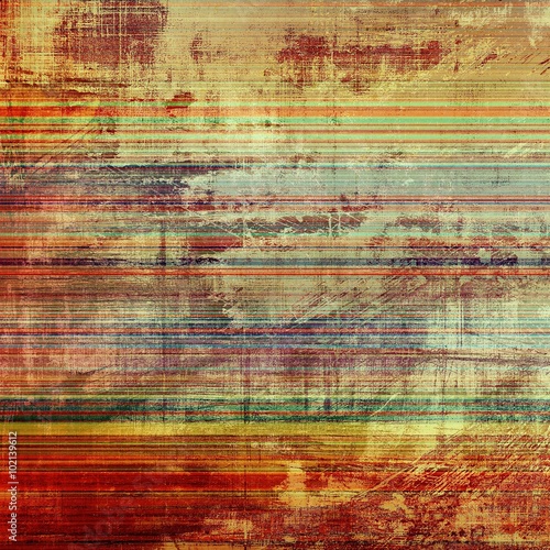 Grunge retro vintage texture, old background. With different color patterns: yellow (beige); brown; red (orange); blue; green