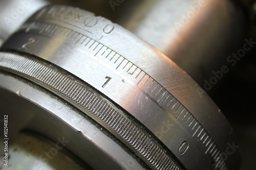 The measuring range of the lathe