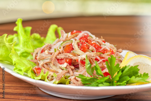 Fresh funchozy salad