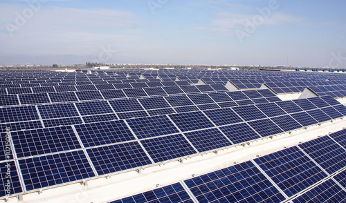 Solar Panels on the roof