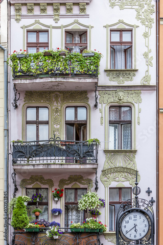 house in Wielkie Garbary, Old Town, Torun, Kuyavia-Pomerania, Po photo