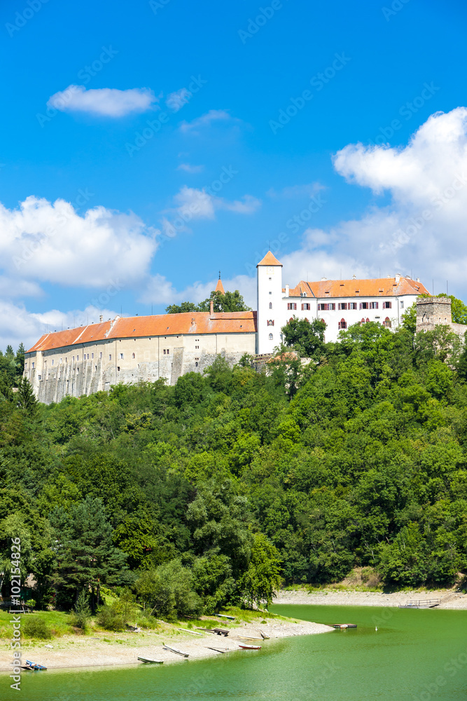 Bitov Castle with Vranovska Dam, Czech Republic