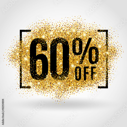 Gold sale 60% percent