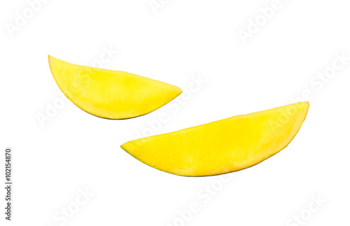 Slice mango fruit