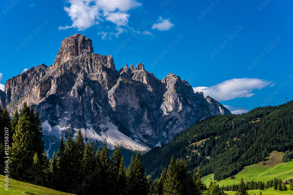 Dolomites Italy - Val Gardena - Passo Sella Dolomites Italy - Val Gardena - Passo Sella