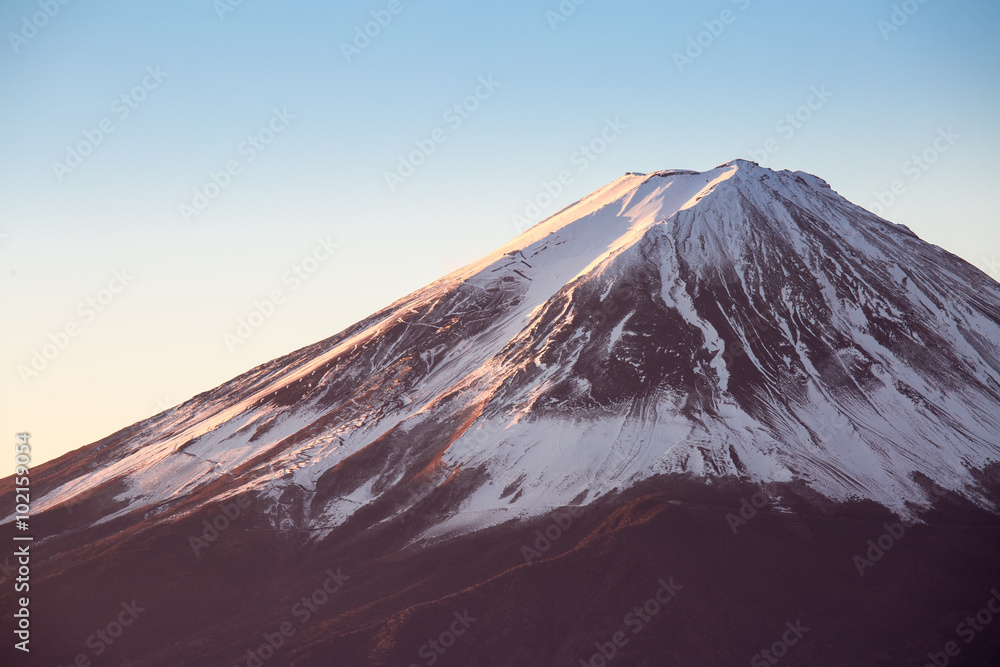 Mountain Fuji sunrise Japan