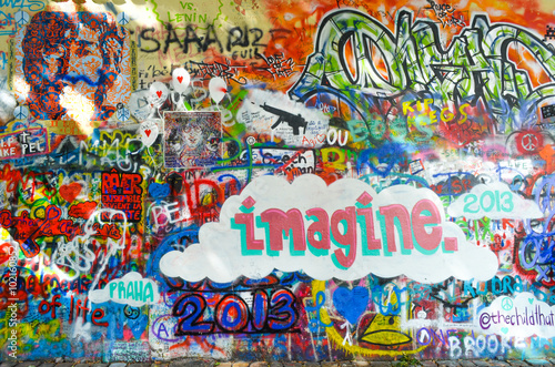 John Lennon Wall © guillaume_photo