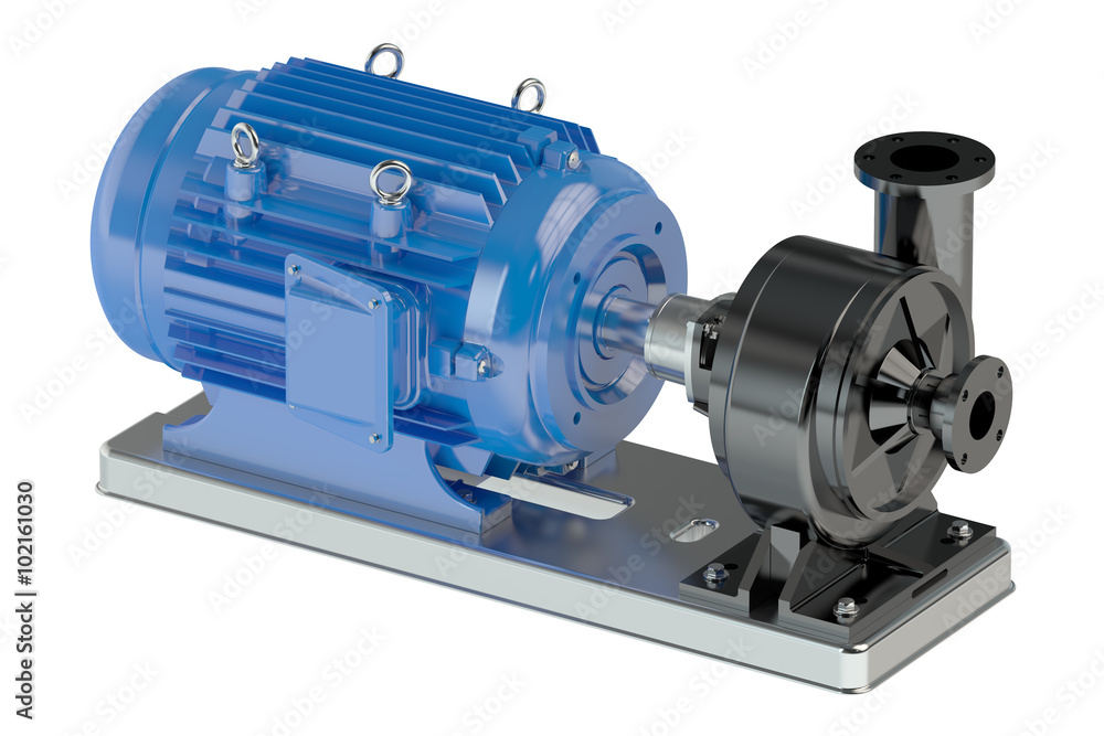 Fototapeta premium Electric water pump
