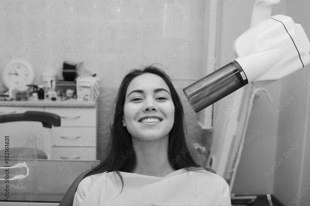 young woman in dentistry
