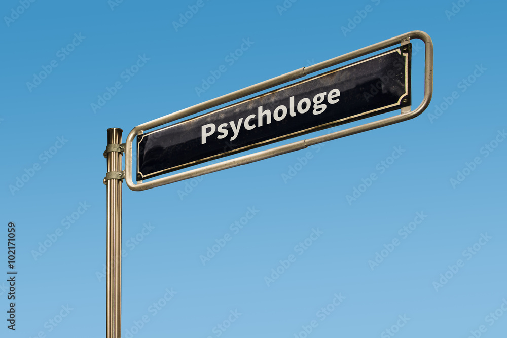 Schild 64 - Psychologe