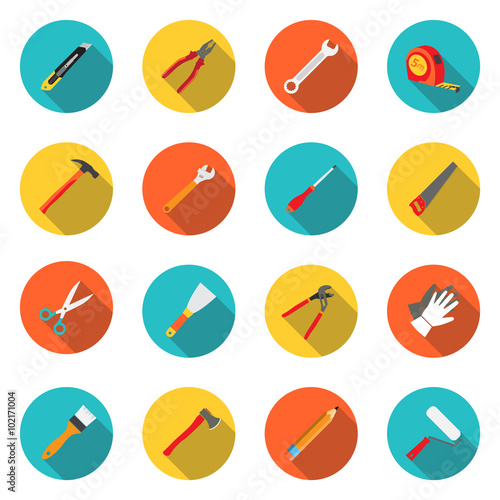 set color hand tools 