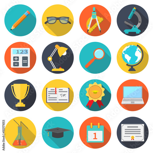 set icons education