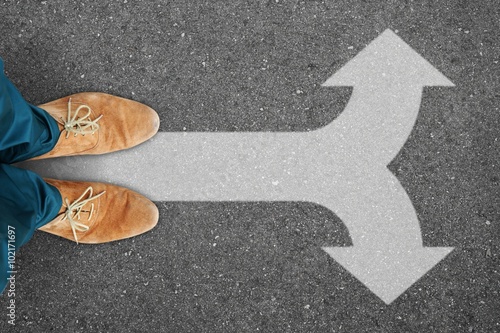 th f weg gabelung III