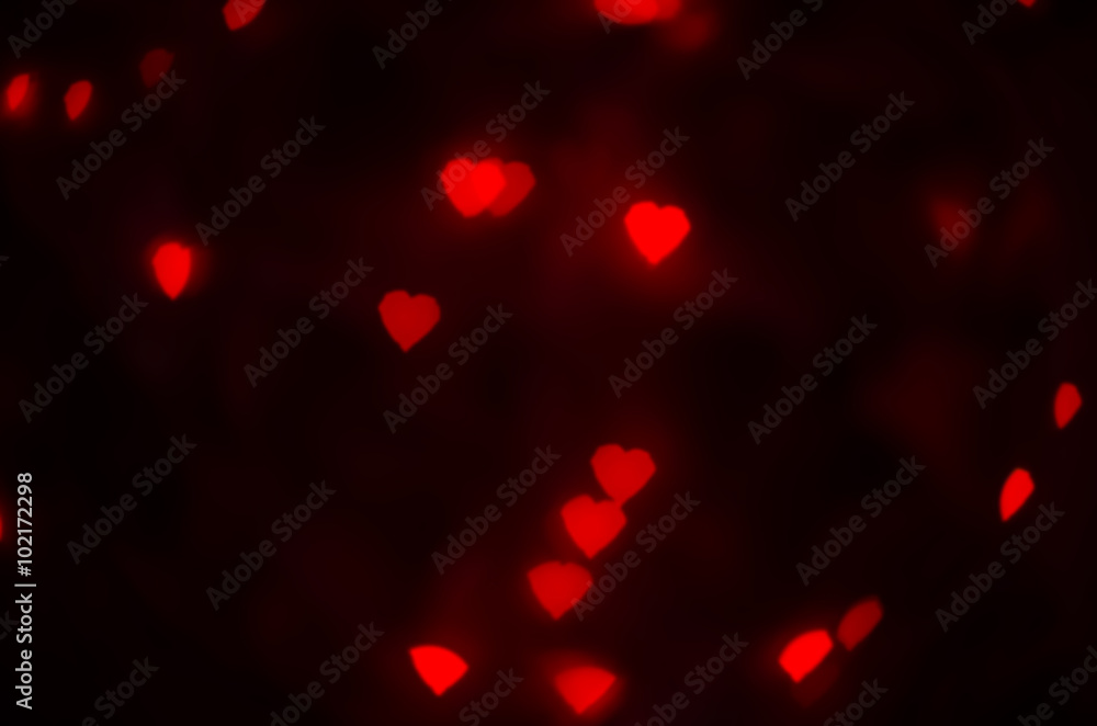 Red hearts texture. 