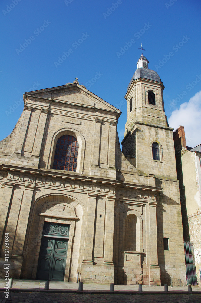 La basilique St Sauveur de Rennes