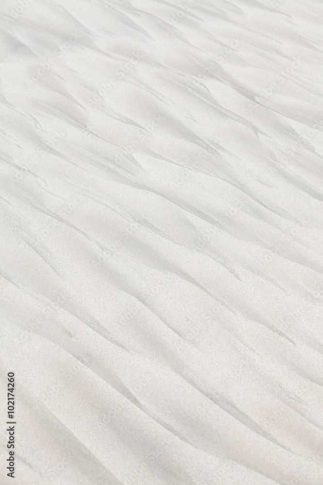 Strange patterns on the beach sand