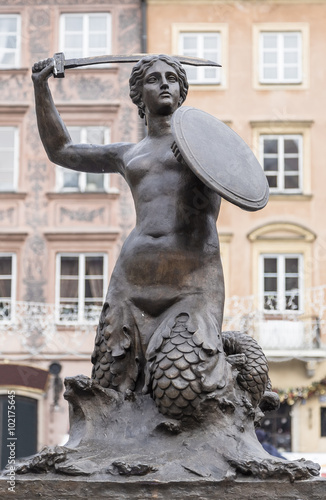 mermaid monument