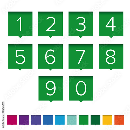 Number set vector pointer