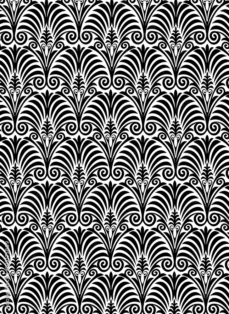 Ornament aus stilisierten Pflanzen Ornament aus stilisierten Pflanzen