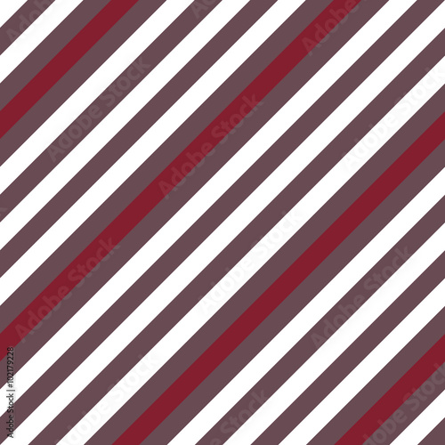 Free Download Seamless geometric pattern. Stripy texture for neck tie. Diagonal contrast strips on background. Brown, vinous, white colors. Vector - GFXLoad