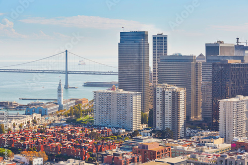 Scenic view of San Francisco, California, USA