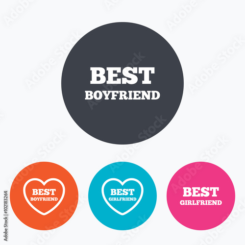 Best boyfriend and girlfriend icons.