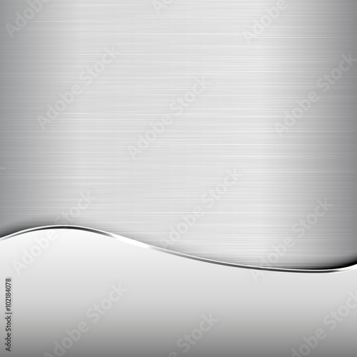 Metallic background. Polished texture.