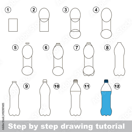  How to draw a Bottle