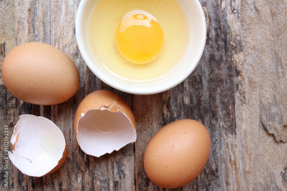 Eggs in a bowl Eggs in a bowl