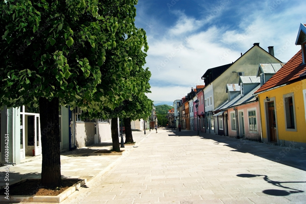 Njegos Street, Cetinje