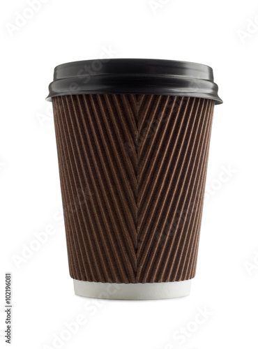 Wallpaper Mural Coffee Cup isolated on white background  Torontodigital.ca