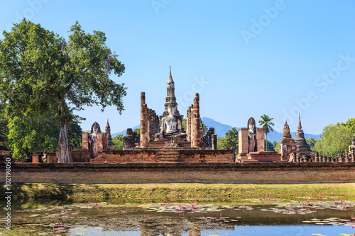 Wat Maha That  Shukhothai Historical Park  Thailand