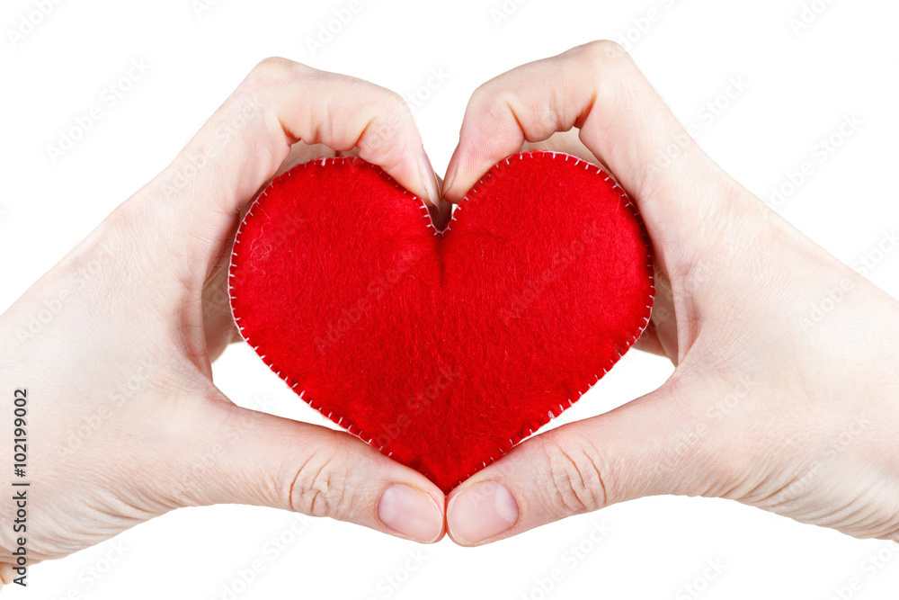 Health insurance or love concept Health insurance or love concept