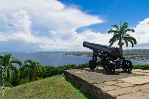 Konstfotografi Fort King George in Tobago